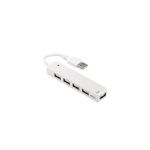 BUFFALO USB2.0Hub バスパワー 5ポート スマホ推奨ポート付 ホワイト BSH5U03WH