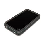 BUFFALO iPhone 4S・4両用 ソフトフレーム 液晶/背面フィルム付 ブラック BSIP11PCTBBK