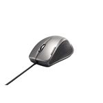 BUFFALO HyperBlueLED有線マウス 節電 6ボタン 横スクロール シルバー BSMBU03HSV