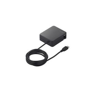 BUFFALO スマートフォン用充電器/ACアダプタ ケーブル一体型 ブラック BSMPA06BK