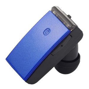 BUFFALO ヘッドセット Bluetooth3.0+EDR対応 超小型 CVC搭載 ブルー BSHSBE18BL