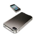 BUFFALO iPhone 4S/4両用 ラメTPUケース 液晶/背面フィルム付 クリア BSIP11PCT2CR