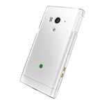 BUFFALO Xperia acro HD用 3Hハードケース 選べる保護フィルム2枚付 クリア BSMPACROHHCR