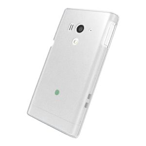 BUFFALO Xperia acro HD用 シリコンケース 選べる保護フィルム2枚付 クリア BSMPACROHSCR