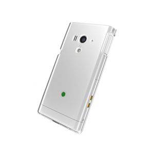 BUFFALO Xperia acro HD用 ソフトTPUケース 選べる保護フィルム2枚付 クリア BSMPACROHTCR