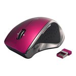 BUFFALO BlueLED無線マウス Simpring対応 2.4GHz 5ボタン 横スクロール ピンク SRMB01PK