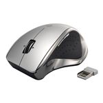 BUFFALO BlueLED無線マウス Simpring対応 2.4GHz 5ボタン 横スクロール シルバー SRMB01SV