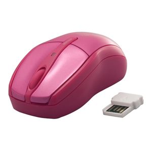 BUFFALO BlueLED無線マウス 超高感度 Simpring対応 2.4GHz ピンク SRMB02PK