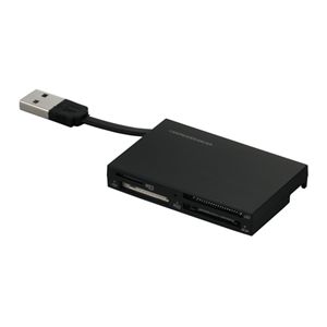 BUFFALO 高速カードリーダーライター 2倍速 51+1メディア対応 ブラック BSCR07U2BK