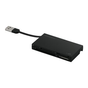 BUFFALO 高速カードリーダーライター 2倍速 56+1メディア対応 ブラック BSCR11U2BK