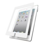 BUFFALO iPad(2012年モデル)用 液晶保護フィルム 気泡「0」 光沢 ホワイト BSEFGIPD12WH