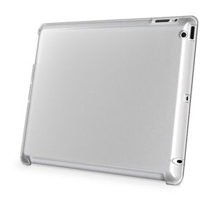 BUFFALO iPad(2012年モデル)用 衝撃吸収ハードケース 液晶保護フィルム付 クリア BSIPD12BHCR