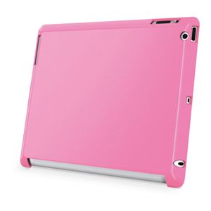BUFFALO iPad(2012年モデル)用 衝撃吸収ハードケース 液晶保護フィルム付 ピンク BSIPD12BHPK