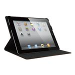BUFFALO iPad(2012年モデル)用 スリムケース 液晶保護フィルム付 ブラウン BSIPD12PUBR