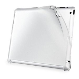 BUFFALO iPad(2012年モデル)用 ソフトケース 液晶保護フィルム付 クリア BSIPD12TCR