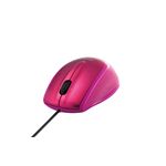 BUFFALO TOGレーザー式有線マウス 超高感度 省電力 USB 横スクロール ピンク BSMBLU02PK