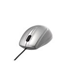 BUFFALO TOGレーザー式有線マウス 超高感度 省電力 USB 横スクロール シルバー BSMBLU02SV