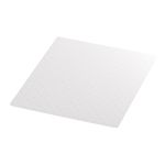 BUFFALO マウスパッド 再生PETタイプ 長さが測れる5mm目盛り付 ホワイト BSPD12WH