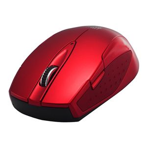 BUFFALO BlueLED無線マウス Simpring対応 2.4GHz 5ボタン 省エネモデル レッド SRMB05RD