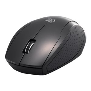 BUFFALO BlueLED無線マウス Simpring対応 2.4GHz 横スクロール 省エネ ブラック SRMB06BK