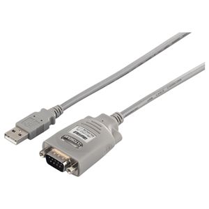BUFFALO USBシリアル変換ケーブル シルバー 1m BSUSRC06SV
