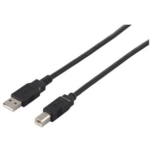 BUFFALO USB2.0ケーブル (A to B) ブラック 1.5m BSUAB215BK