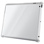 BUFFALO iPad(2012年発売モデル)専用シェルケース クリア 液晶保護フィルム付 BSIPD12CHCR