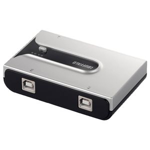 BUFFALO USB2.0 切替器 シルバー BSU2K21SSV
