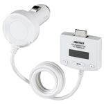 BUFFALO ウォークマン用FMトランスミッター バーチャル3Dサラウンド搭載 ホワイト BSFM37WH