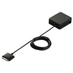 BUFFALO 平型iPhone・iPod充電器 ケーブル一体型タイプ ブラック BSIPA12BK