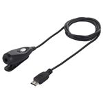 BUFFALO イヤホンジャック変換ケーブル(USB microB to 3.5mmステレオミニ) マイク付 BSMPC14BK