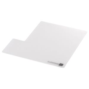 BUFFALO マウスパッド EVAタイプ 大判サイズ ホワイト BSPD13WH