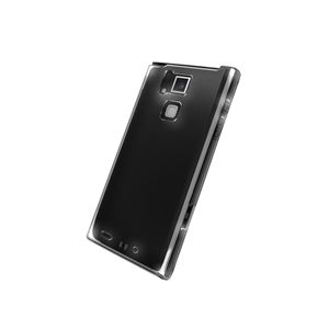 BUFFALO T-02D専用 ソフトケース 液晶保護フィルム付 ブラック BSMPT02DTBK