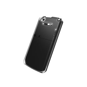 BUFFALO N-07D専用 ソフトケース 液晶保護フィルム付 ブラック BSMPN07DTBK