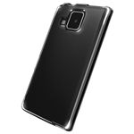 BUFFALO ELUGA V P-06D専用 ソフトケース 液晶保護フィルム付 ブラック BSMPP06DTBK