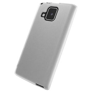 BUFFALO ELUGA V P-06D専用 シリコンケース 液晶保護フィルム付 BSMPP06DSCR