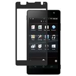 BUFFALO Xperia GX SO-04D専用 液晶保護フィルム イージーフィット/スムースタッチ ブラック BSEFSO04DBK
