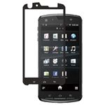 BUFFALO ARROWS X F-10D専用 液晶保護フィルム イージーフィット/スムースタッチ ブラック BSEFF10DBK