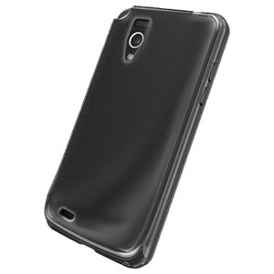 BUFFALO Optimus it L-05D専用 ソフトケース 液晶保護フィルム付 ブラック BSMPL05DTBK