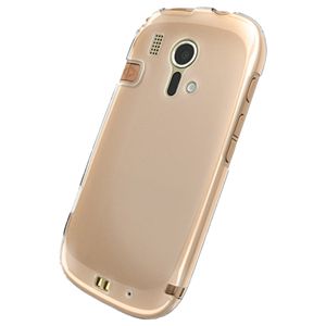 BUFFALO F-12D専用 3Hハードケース 液晶保護フィルム付 クリア BSMPF12DHCR