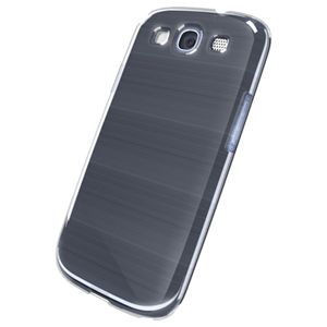 BUFFALO GALAXY SIII SC-06D専用 3Hハードケース 液晶保護フィルム付 クリア BSMPSC06DHCR