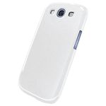 BUFFALO GALAXY SIII SC-06D専用 3Hハードケース 液晶保護フィルム付 ホワイト BSMPSC06DHWH