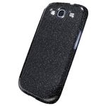 BUFFALO GALAXY SIII SC-06D専用 3Hハードケース 液晶保護フィルム付 ブラック BSMPSC06DSHLBK