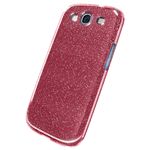 BUFFALO GALAXY SIII SC-06D専用 3Hハードケース 液晶保護フィルム付 ピンク BSMPSC06DSHLPK