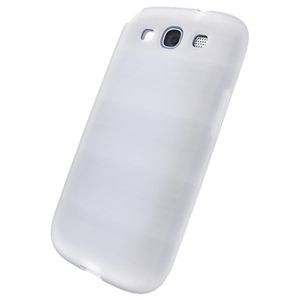 BUFFALO GALAXY SIII SC-06D専用 シリコンケース 液晶保護フィルム付 クリア BSMPSC06DSCR