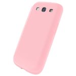 BUFFALO GALAXY SIII SC-06D専用 光るシリコンケース 液晶保護フィルム付 ピンク BSMPSC06DLSPK