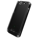 BUFFALO SO-05D専用 ソフトケース 液晶保護フィルム付 ブラック BSMPSO05DTBK