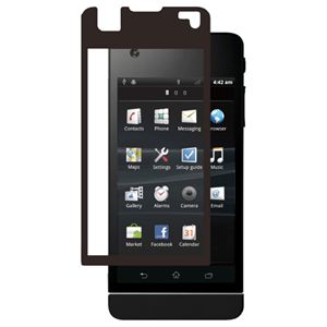 BUFFALO SO-05D専用 液晶保護フィルム イージーフィット/スムースタッチタイプ ブラック BSEFSO05DBK