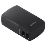 BUFFALO 4A出力対応USB充電器 4ポートタイプ スマートフォン全キャリア・全機種対応 BSMPA09BK