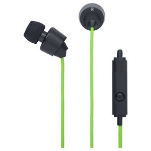 BUFFALO スマートフォン用イヤホン マイク付き グリーン BSHSMP01Y12GR